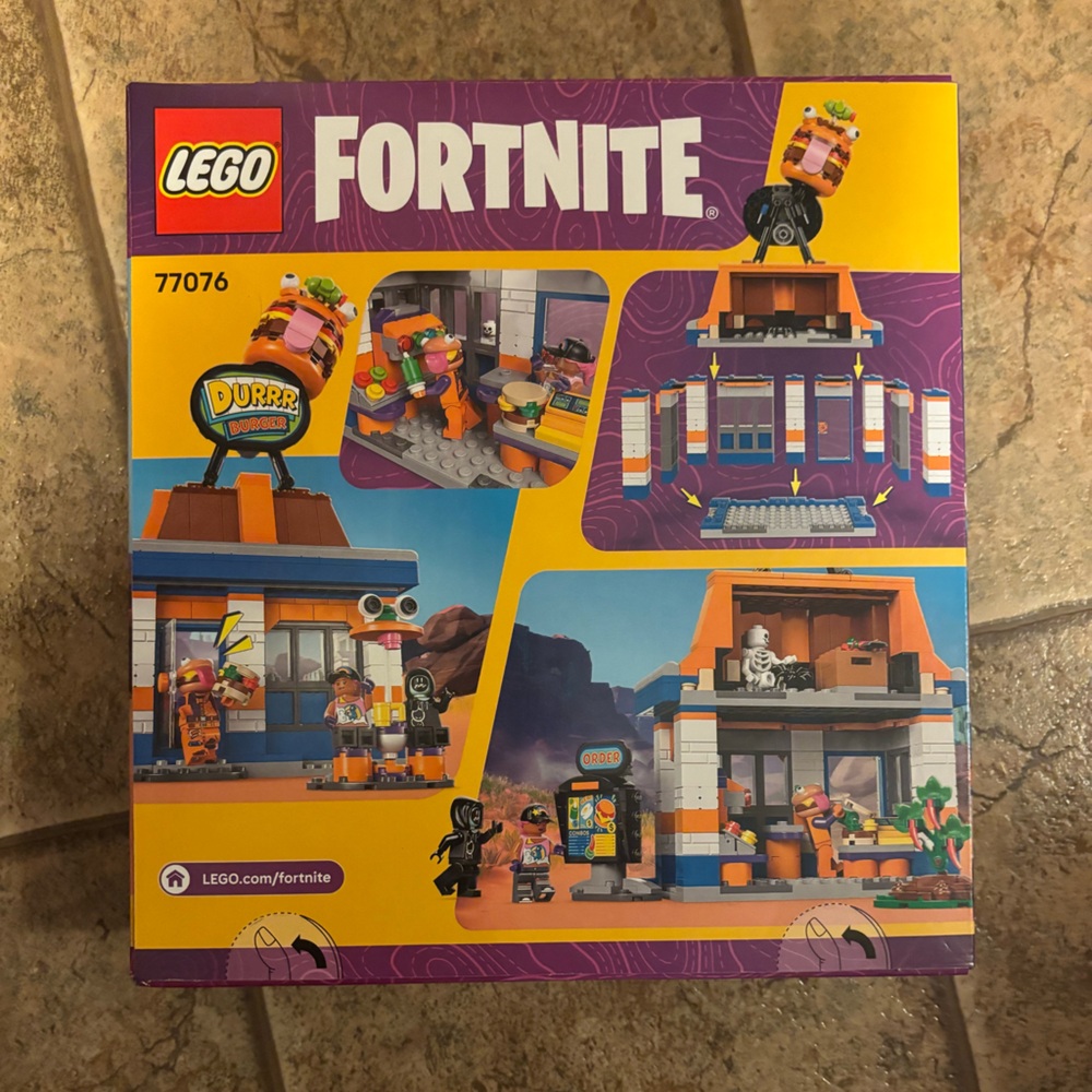 NIB Lego Fortnite Durrr Burger Restaurant - Picture 2 of 5